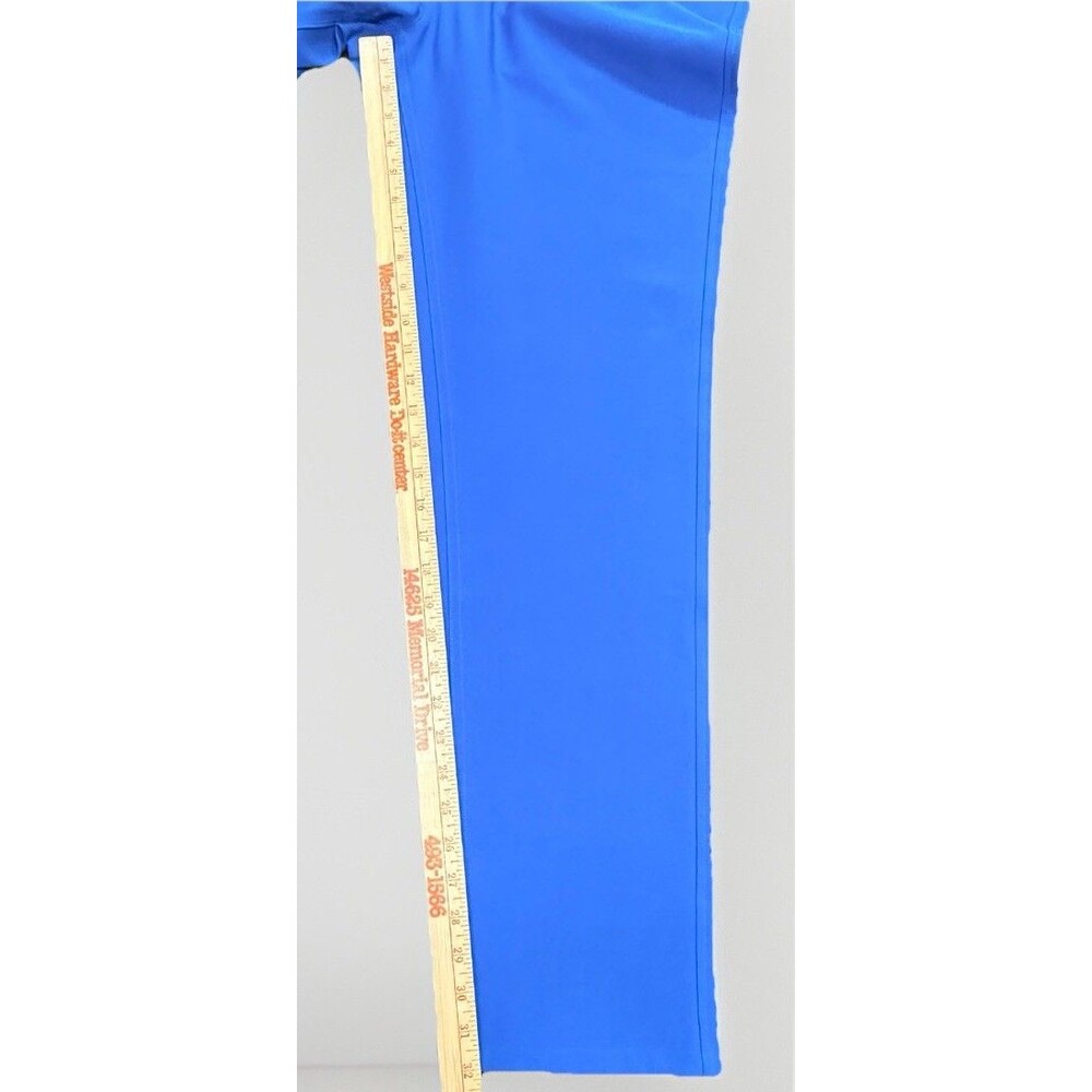 2–NEW FootJoy FJ Men’s 34X32 Athletic Fit Performance Pants Cobalt & Ice Blue - Picture 9 of 16